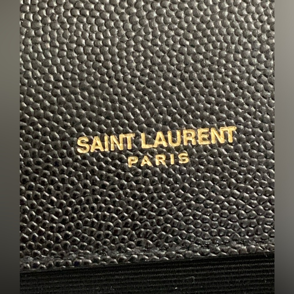 Saint Laurent Large Envelope Calfskin Shoulder Bag - Picture 12 of 16